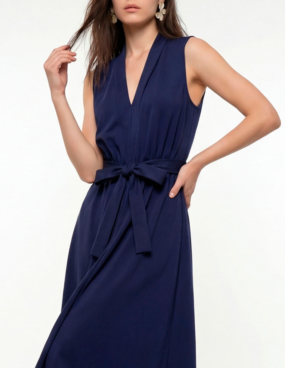 Vestido midi casual para mujer 8