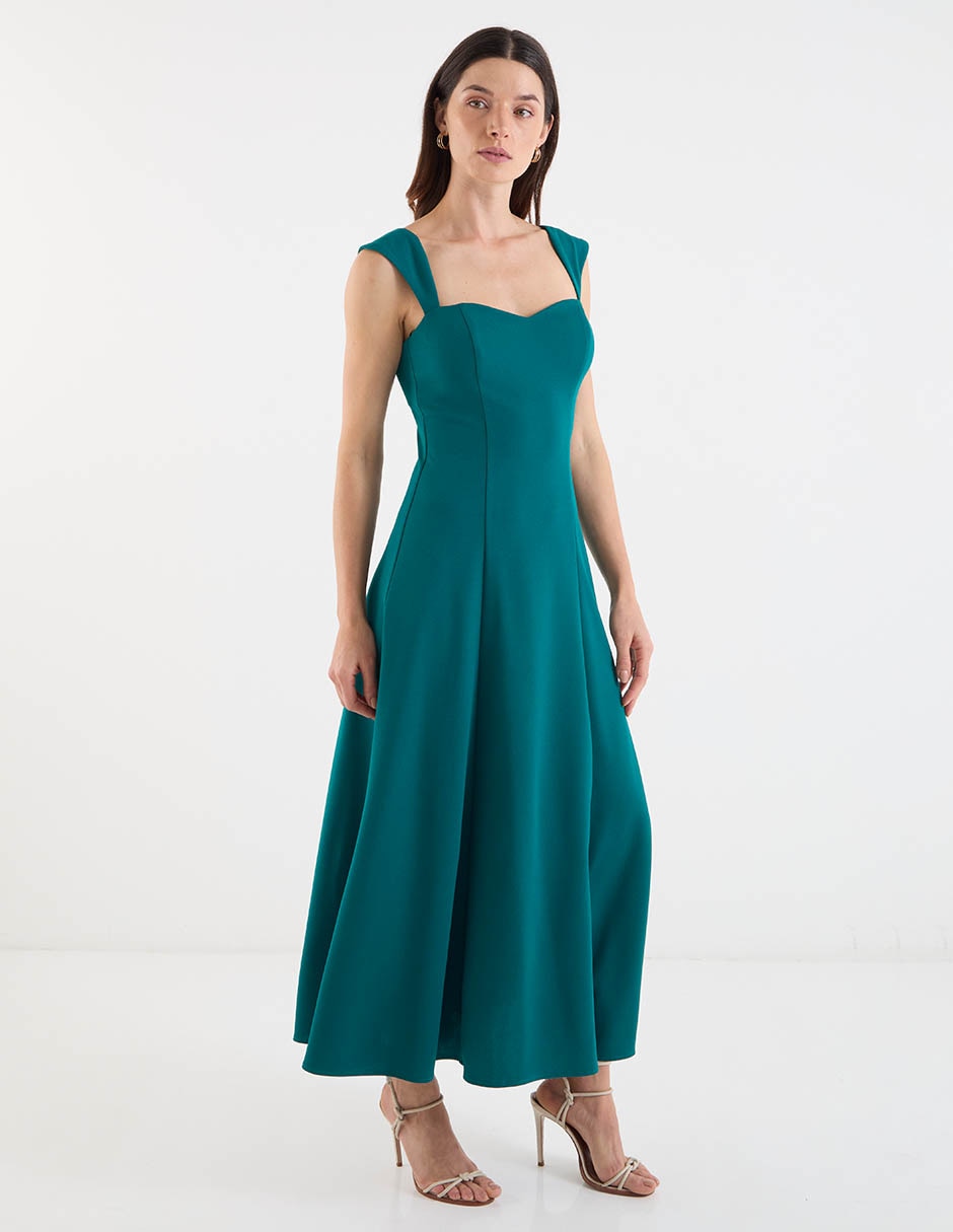 Vestido midi casual Rue de la Paix para mujer