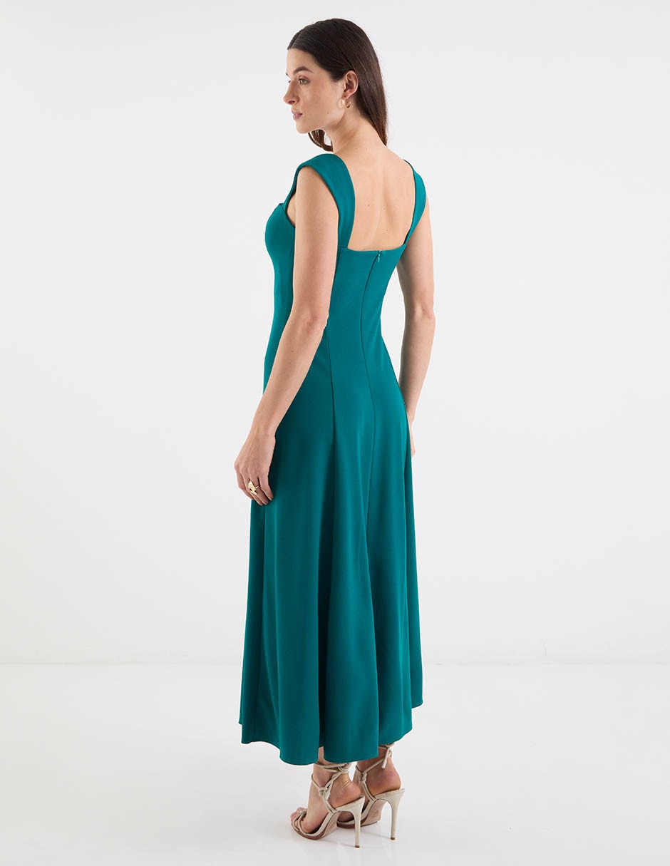 Vestido midi casual Rue de la Paix para mujer