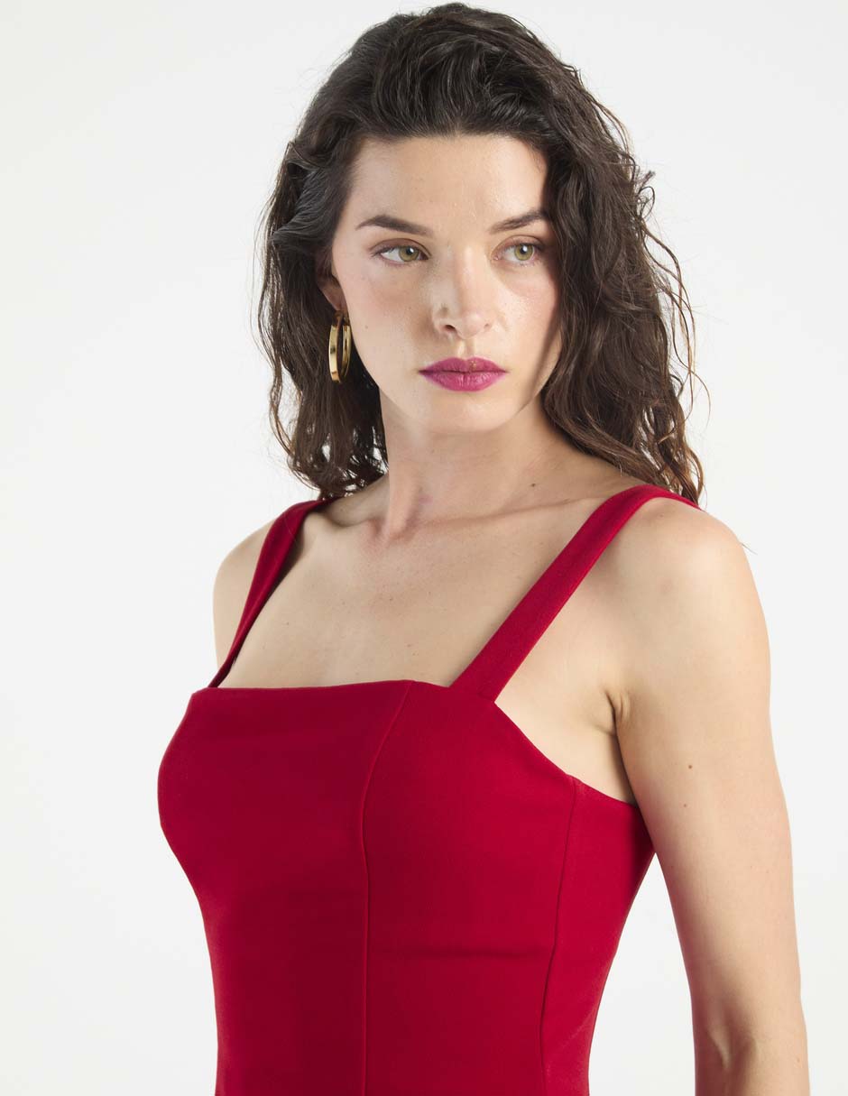 Vestido midi casual para mujer 4