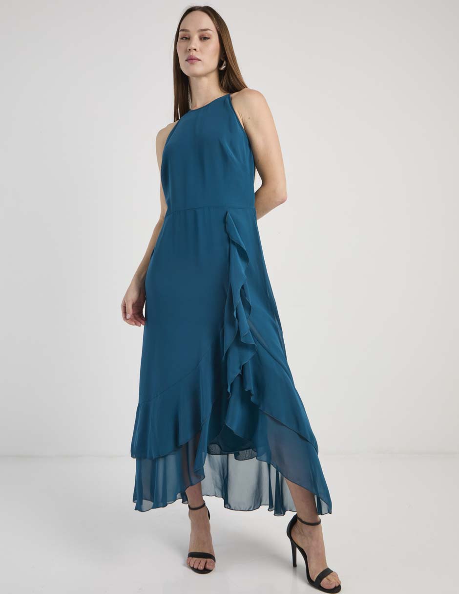 Vestido largo formal para mujer 4