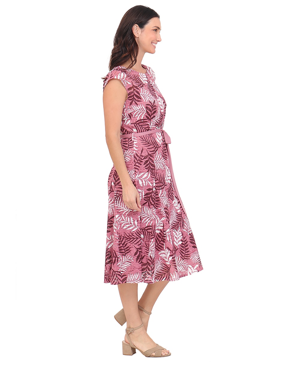 Vestido midi casual para mujer 4
