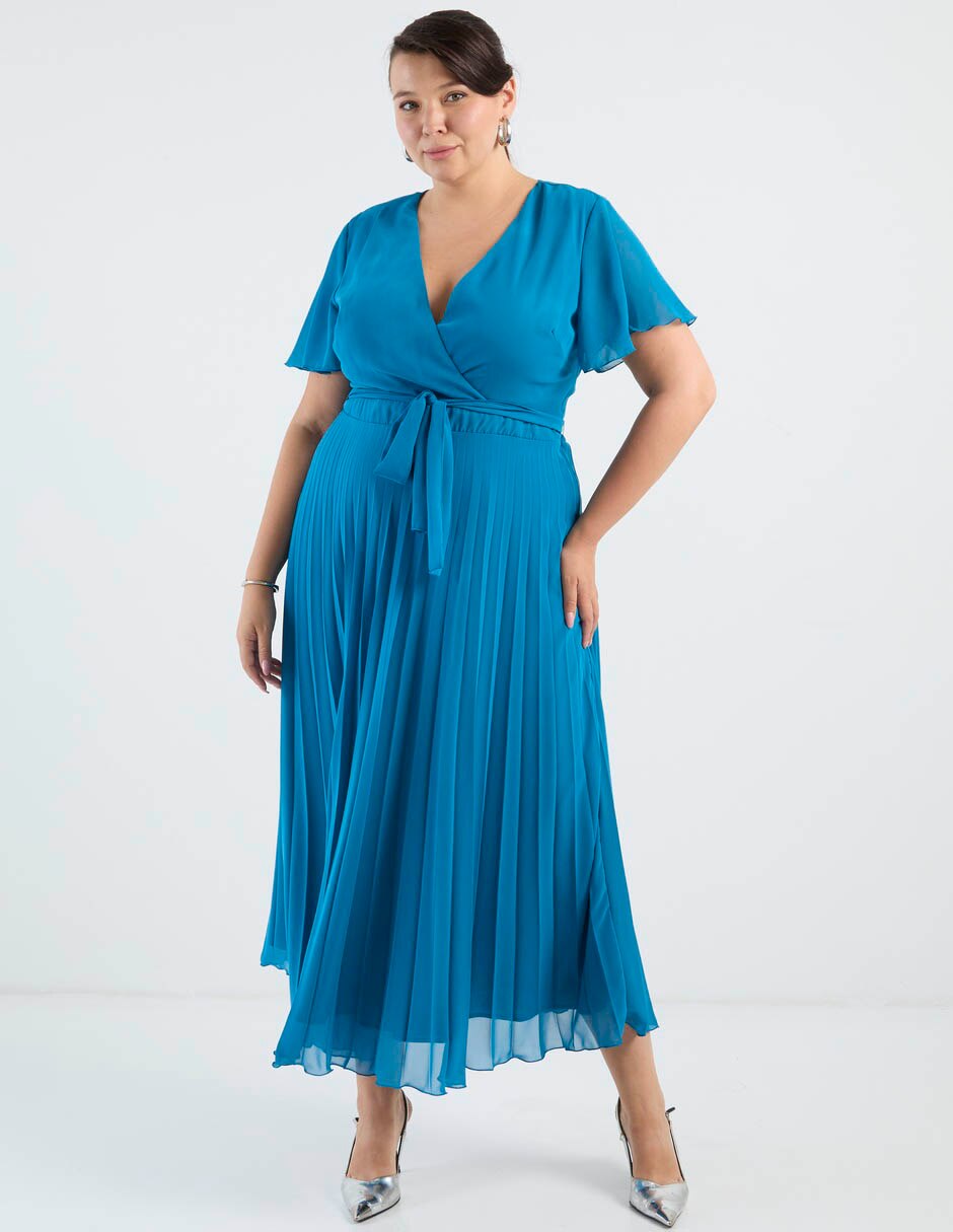 Vestido crop cocktail para mujer