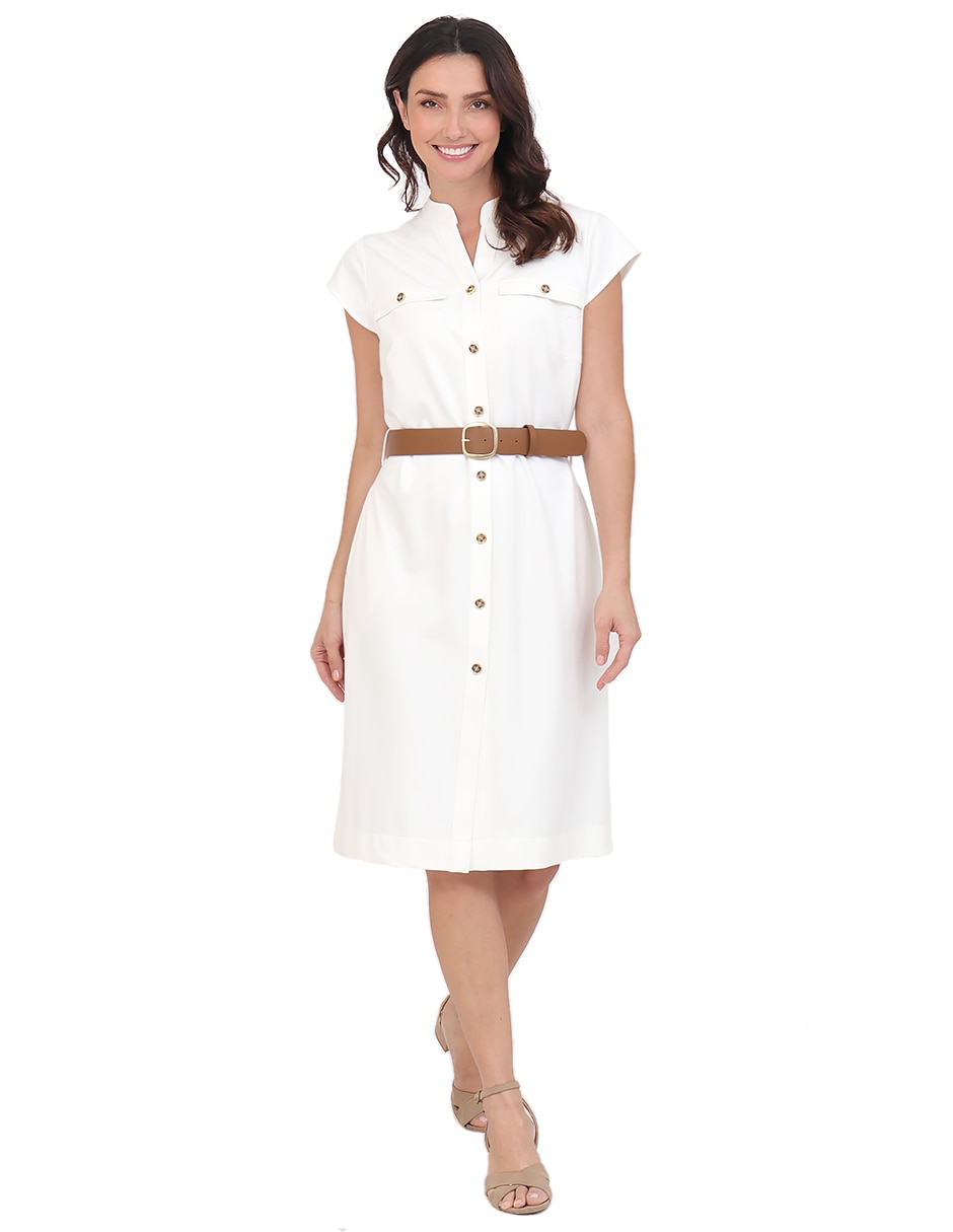 Vestido a la rodilla casual para mujer Vestido a la rodilla casual para mujer