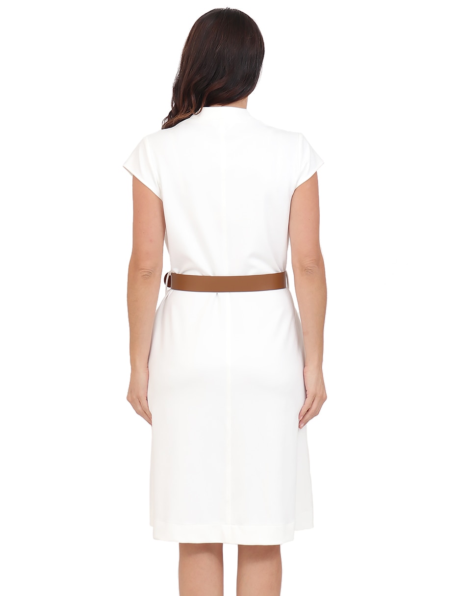 Vestido a la rodilla casual rue de la paix para mujer