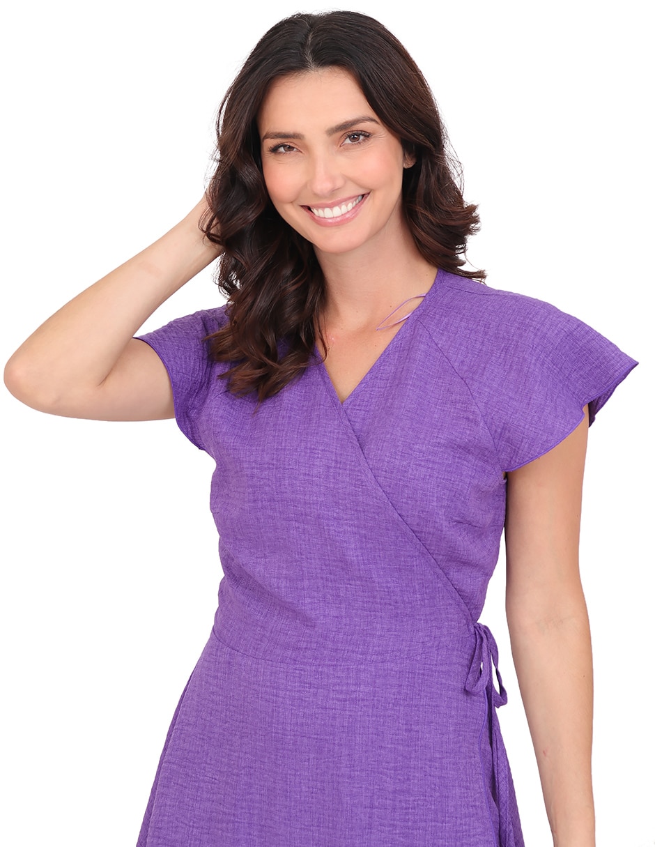 Vestido midi casual rue de la paix para mujer