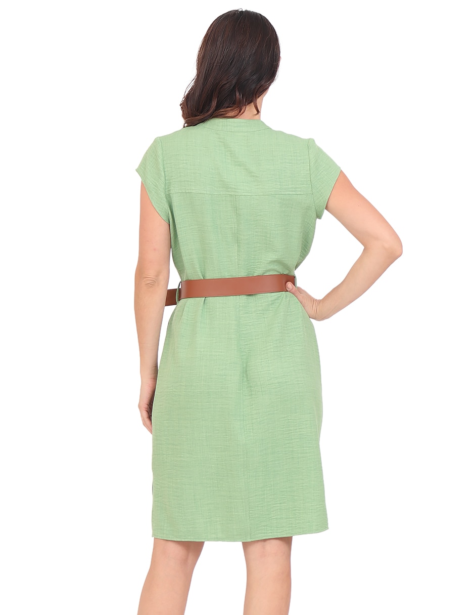 Vestido a la rodilla cocktail rue de la paix para mujer