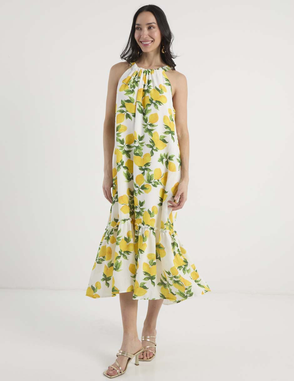 Vestido midi casual para mujer 2
