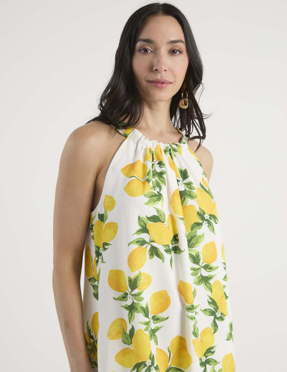Vestido midi casual para mujer 4