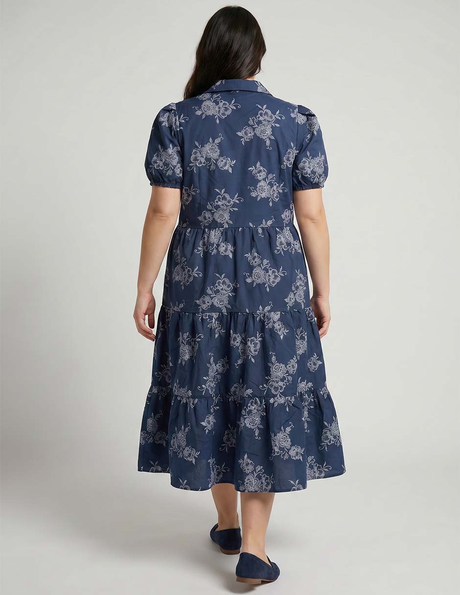 Vestido arriba de la rodilla Sandra Darren para mujer