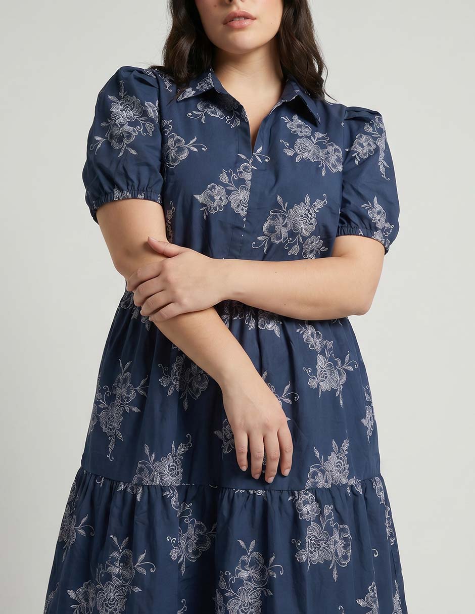 Vestido arriba de la rodilla Sandra Darren para mujer