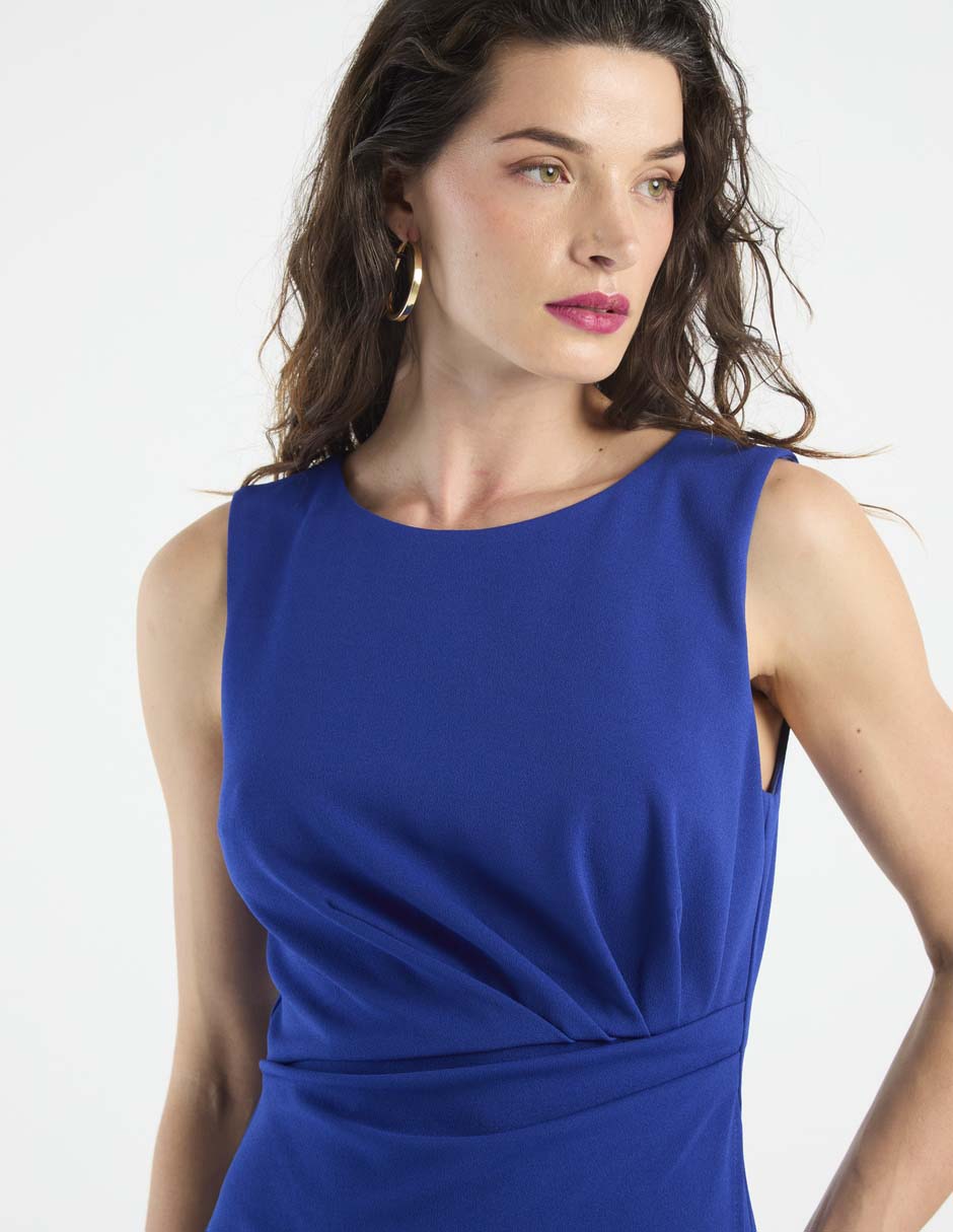 Vestido a la rodilla casual para mujer 4