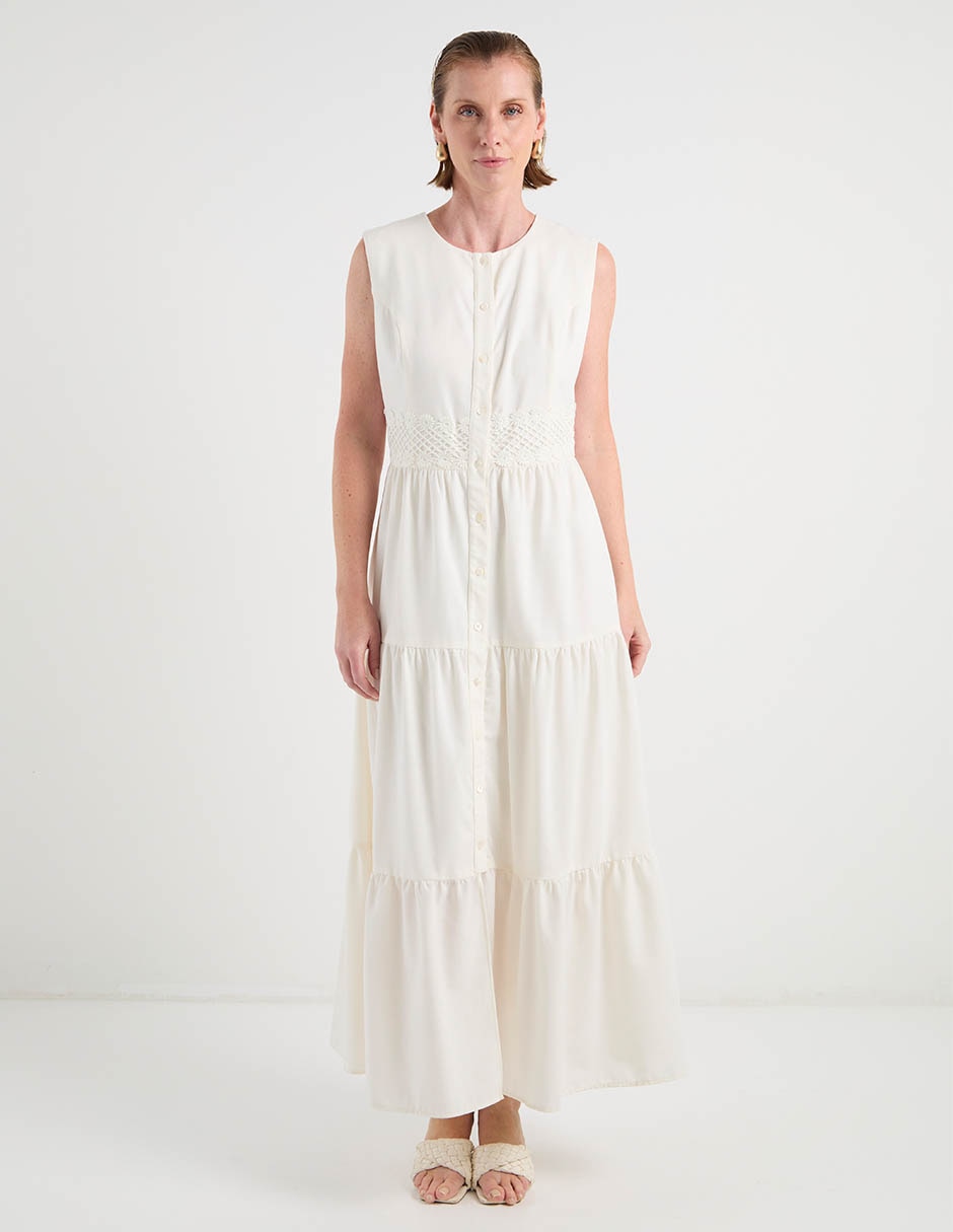 Vestido largo casual para mujer 1