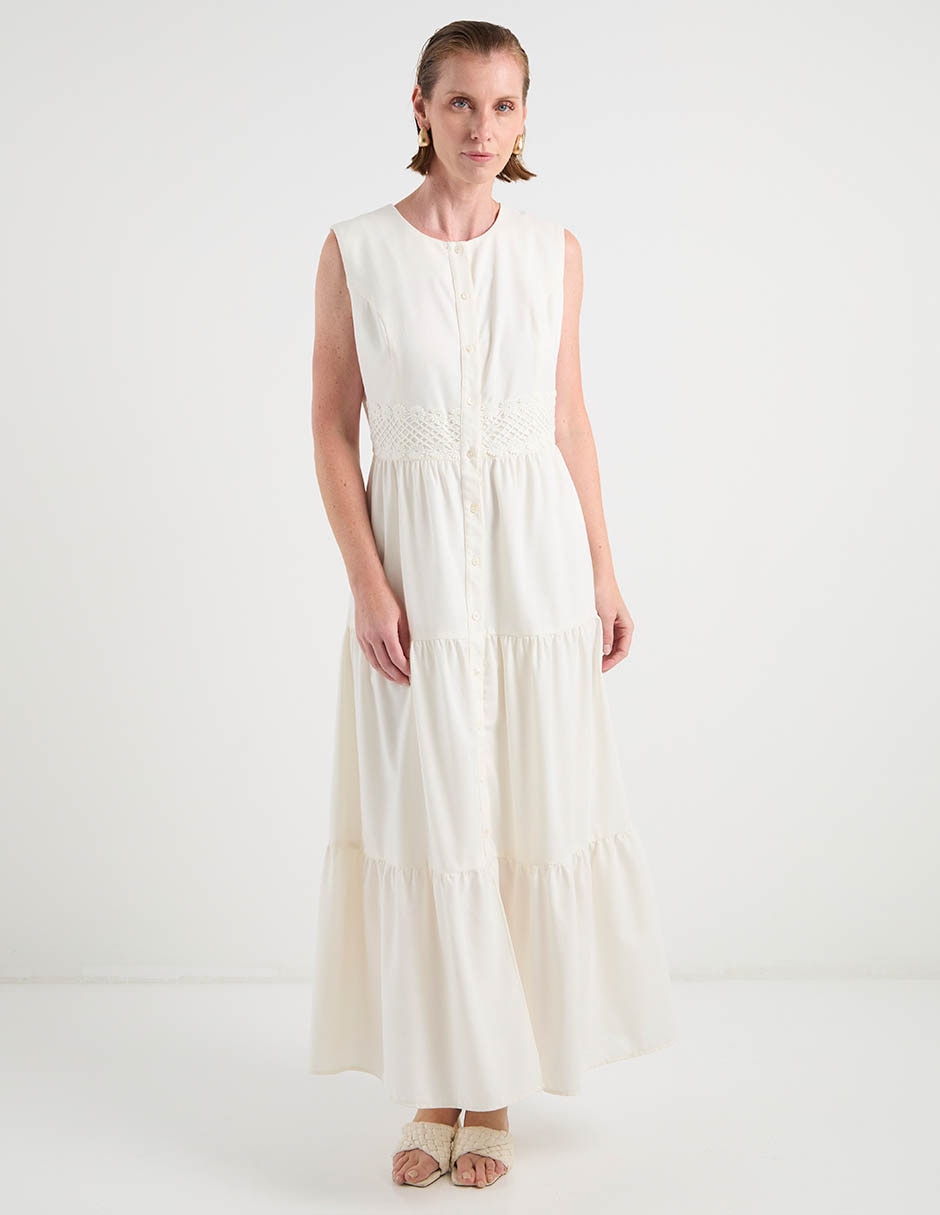 Vestido largo casual para mujer 8