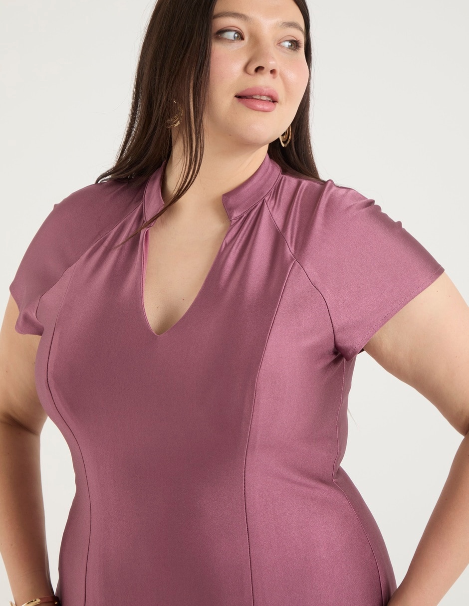 Vestido midi casual para mujer