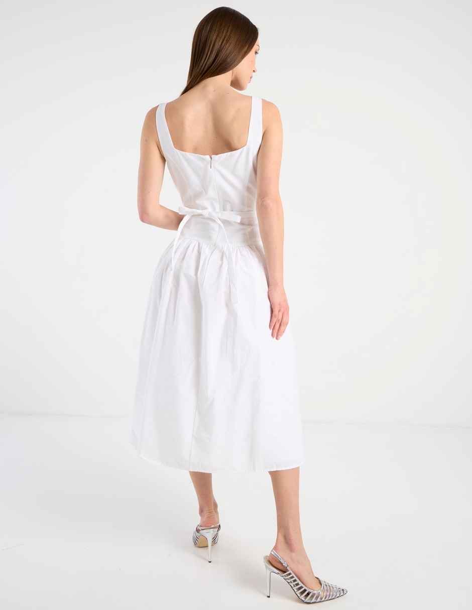 Vestido midi casual Karl Lagerfeld Paris para mujer