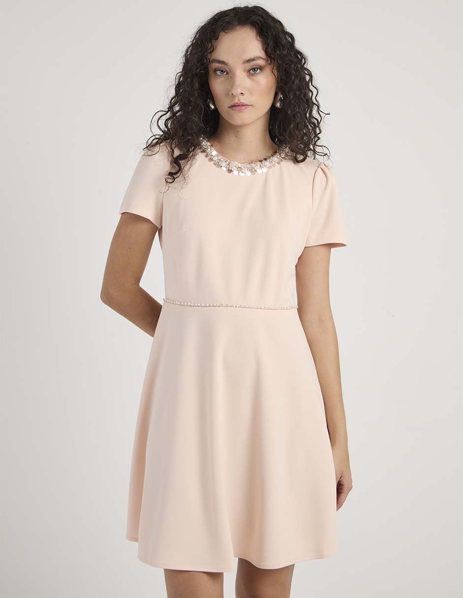 Vestido a la rodilla casual Karl Lagerfeld para mujer
