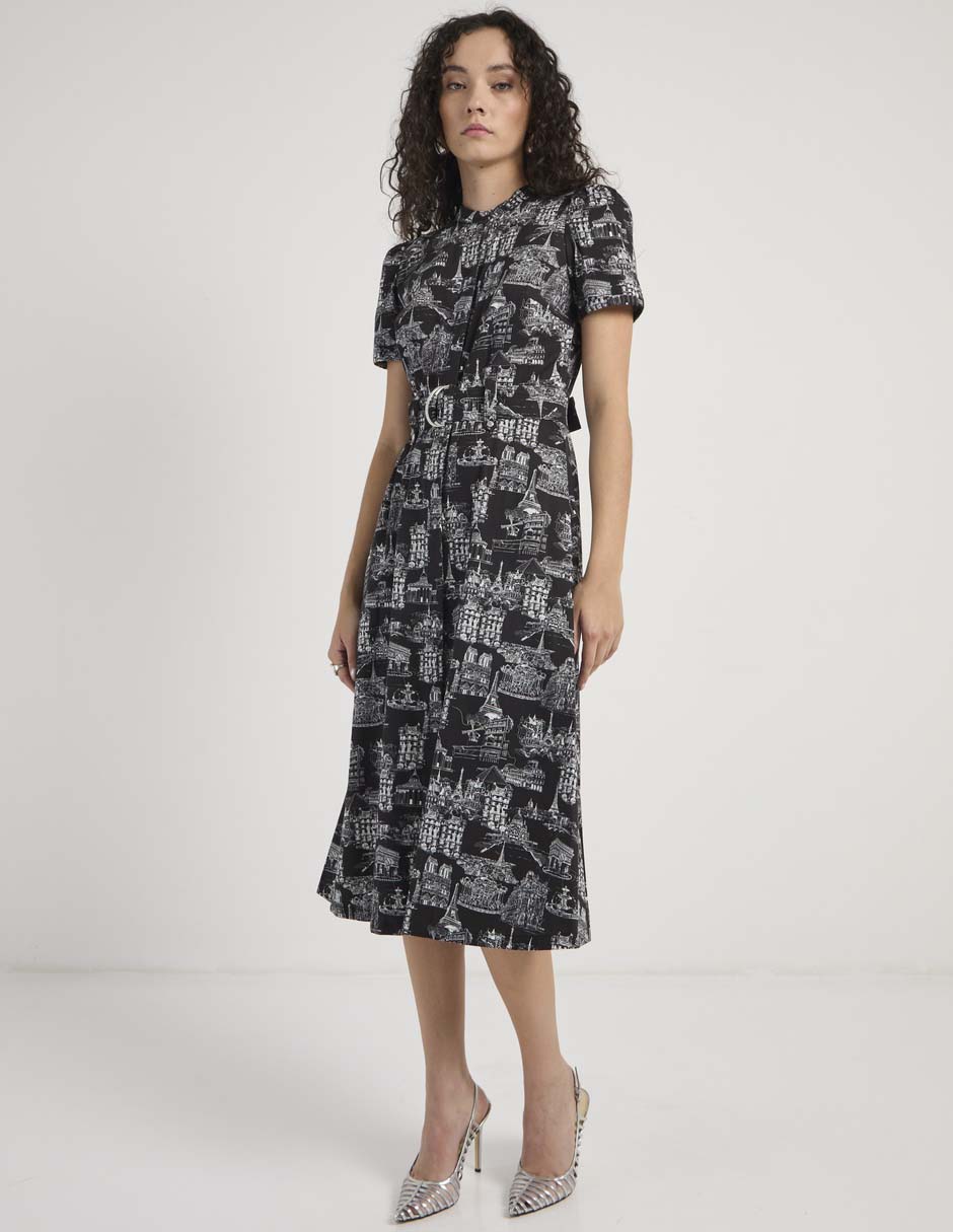 Vestido crop casual para mujer 2