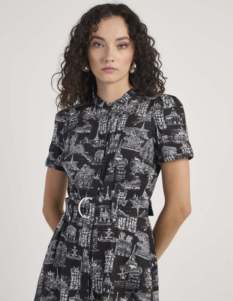 Vestido crop casual para mujer 4