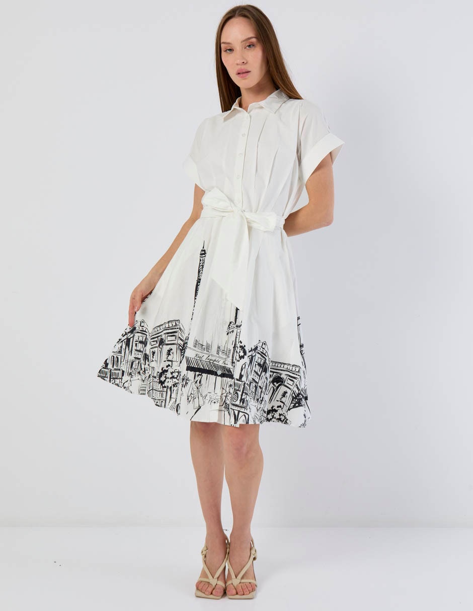 Vestido a la rodilla casual para mujer Vestido a la rodilla casual para mujer