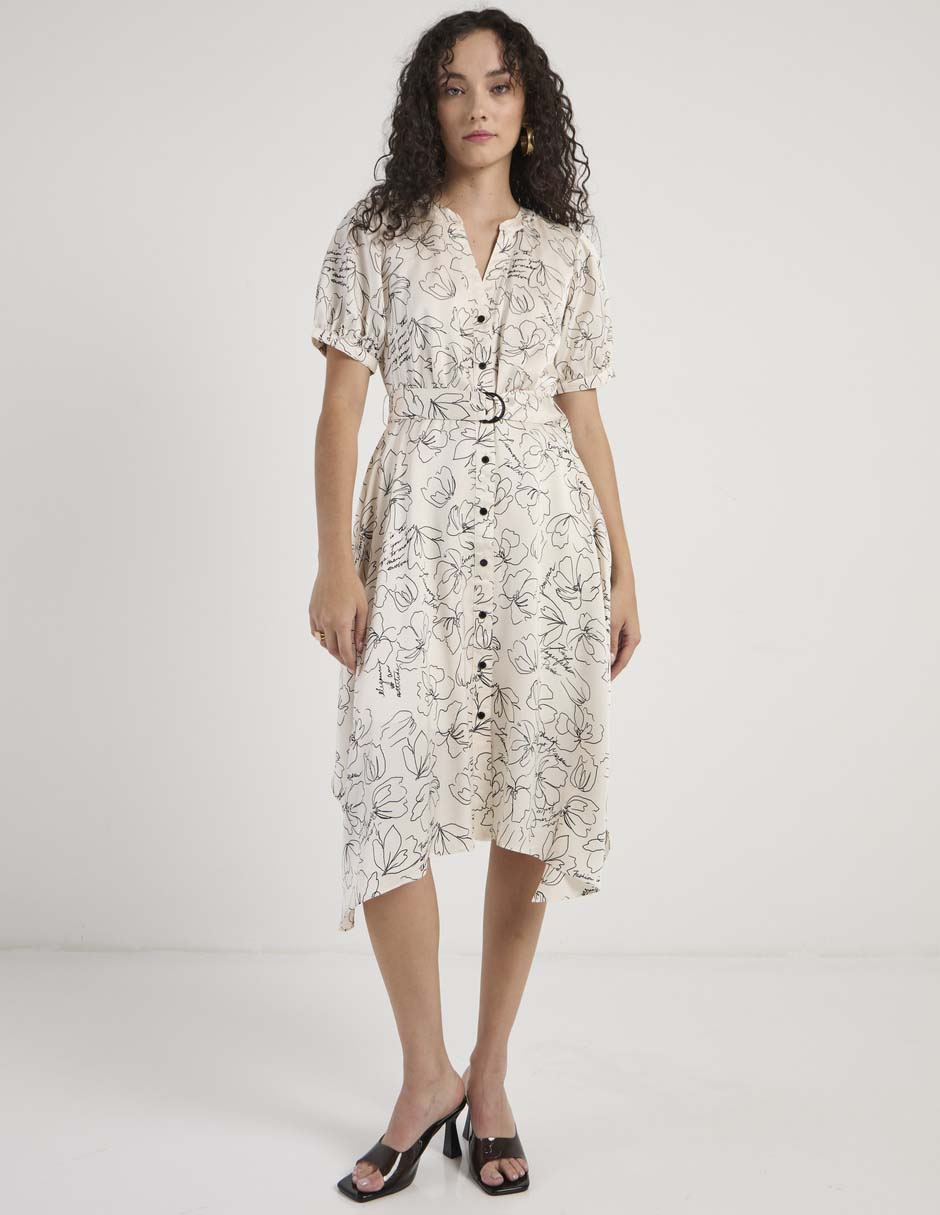 Vestido midi casual para mujer 2