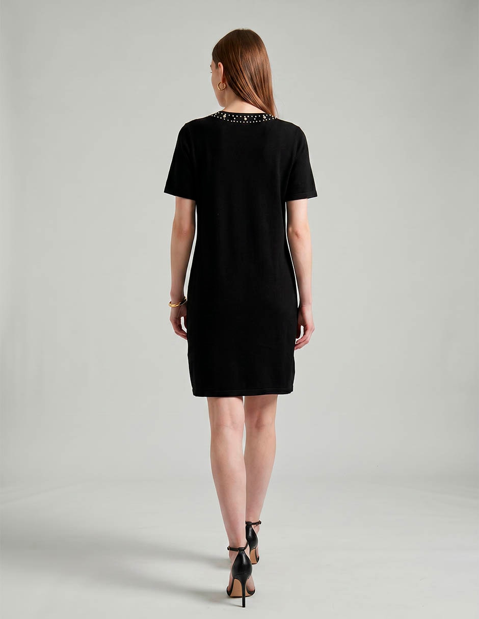 Vestido a la rodilla casual para mujer