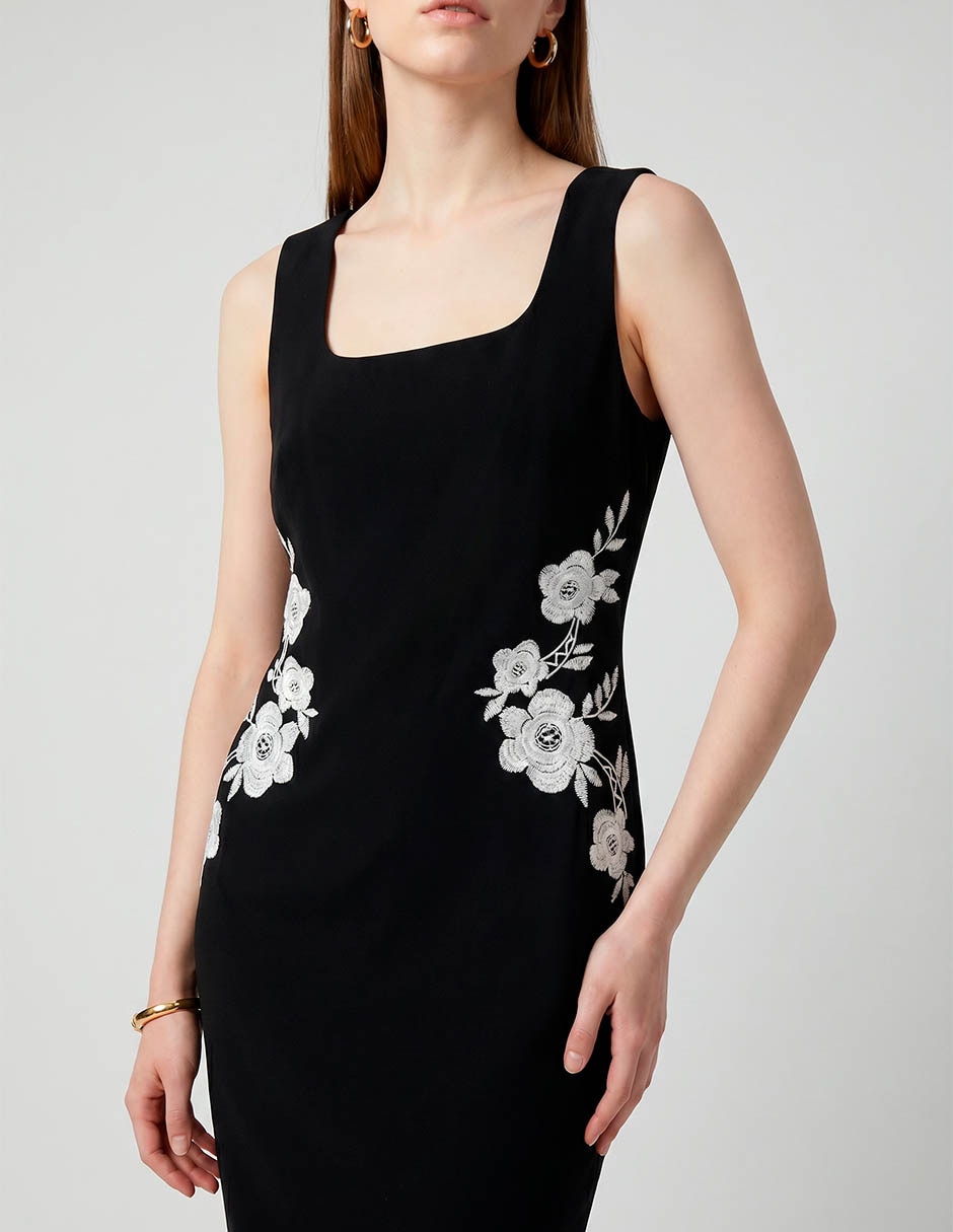 Vestido midi casual para mujer