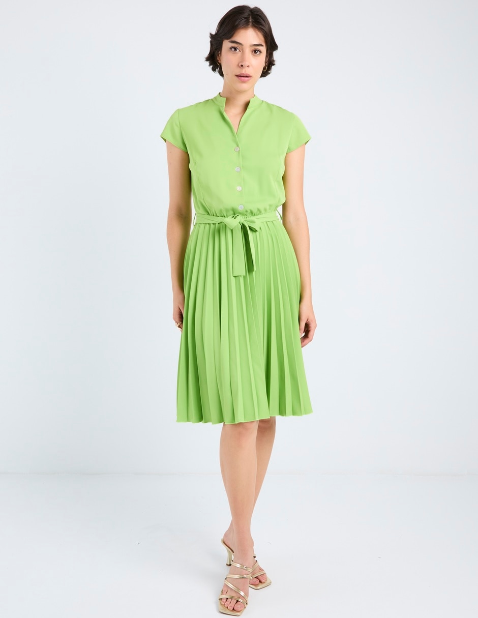 Vestido a la rodilla casual para mujer