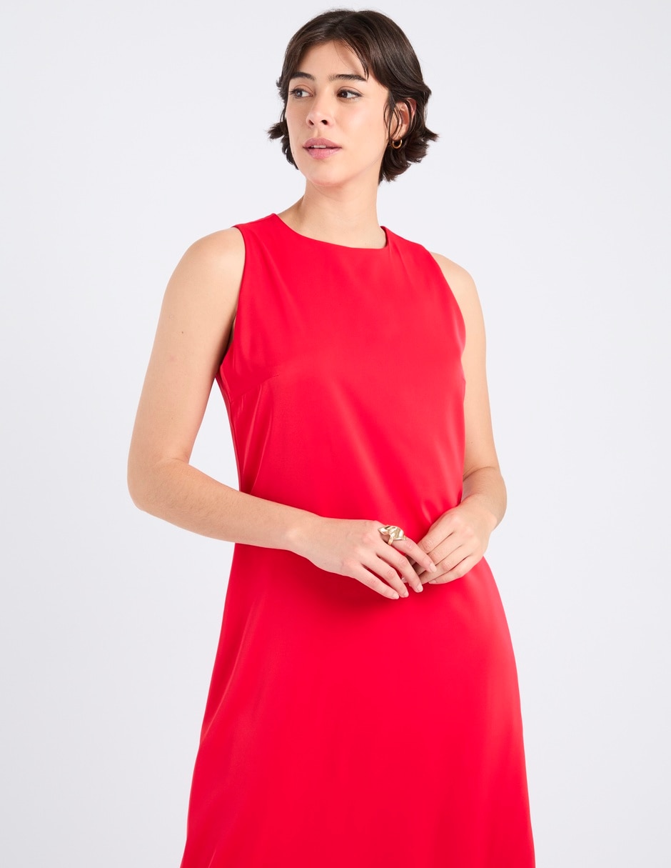 Vestido midi casual para mujer 4