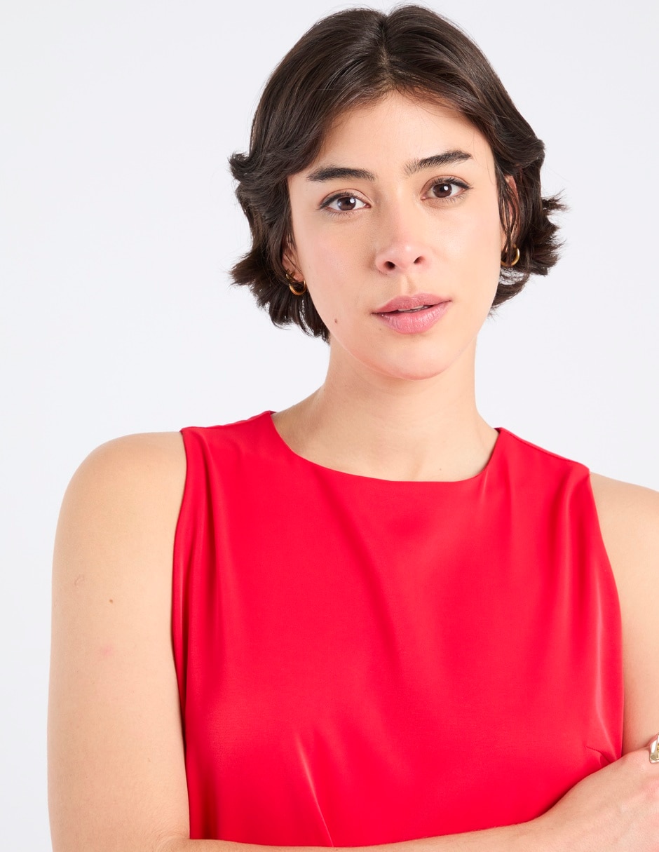 Vestido midi casual para mujer 10