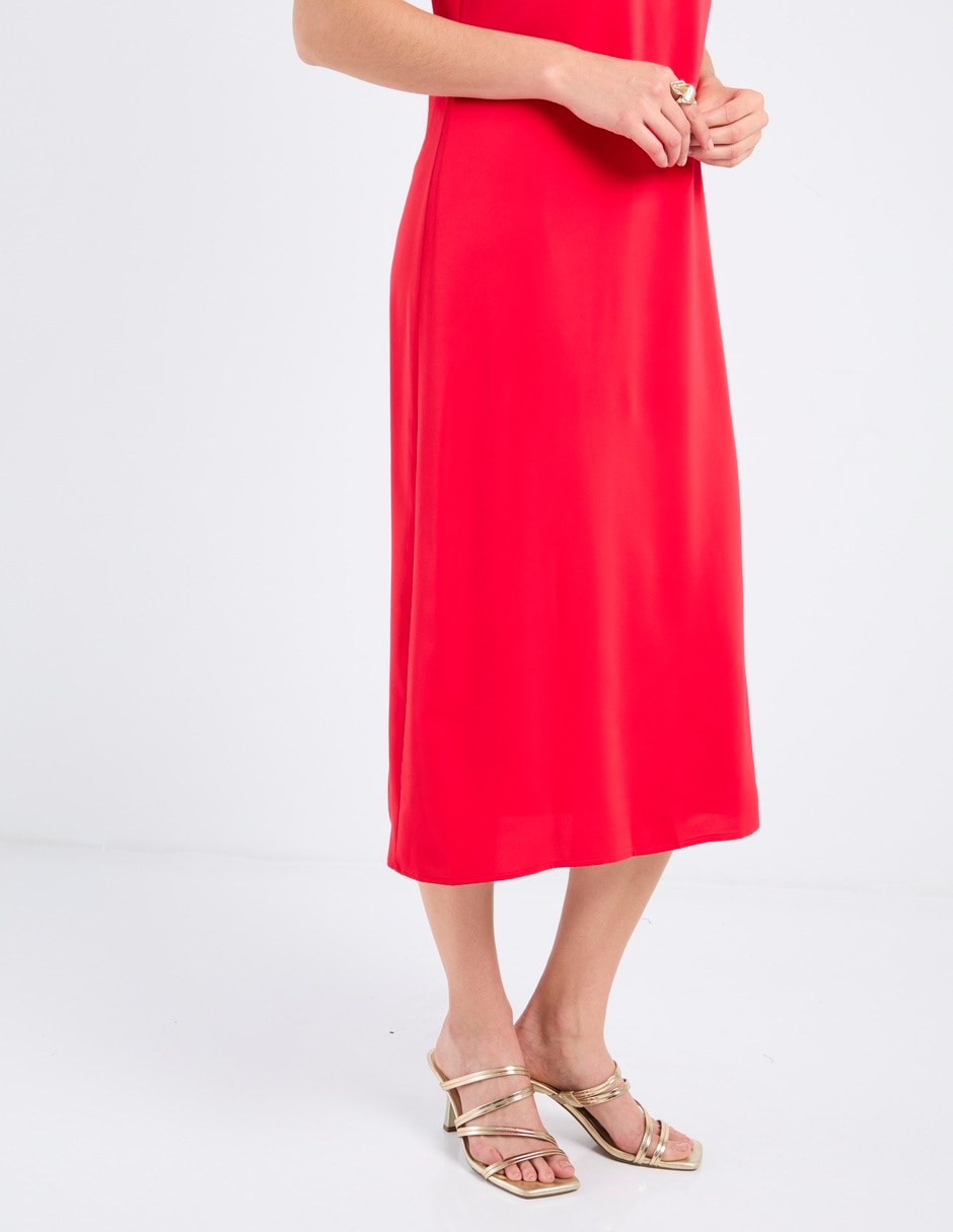 Vestido midi casual para mujer 11