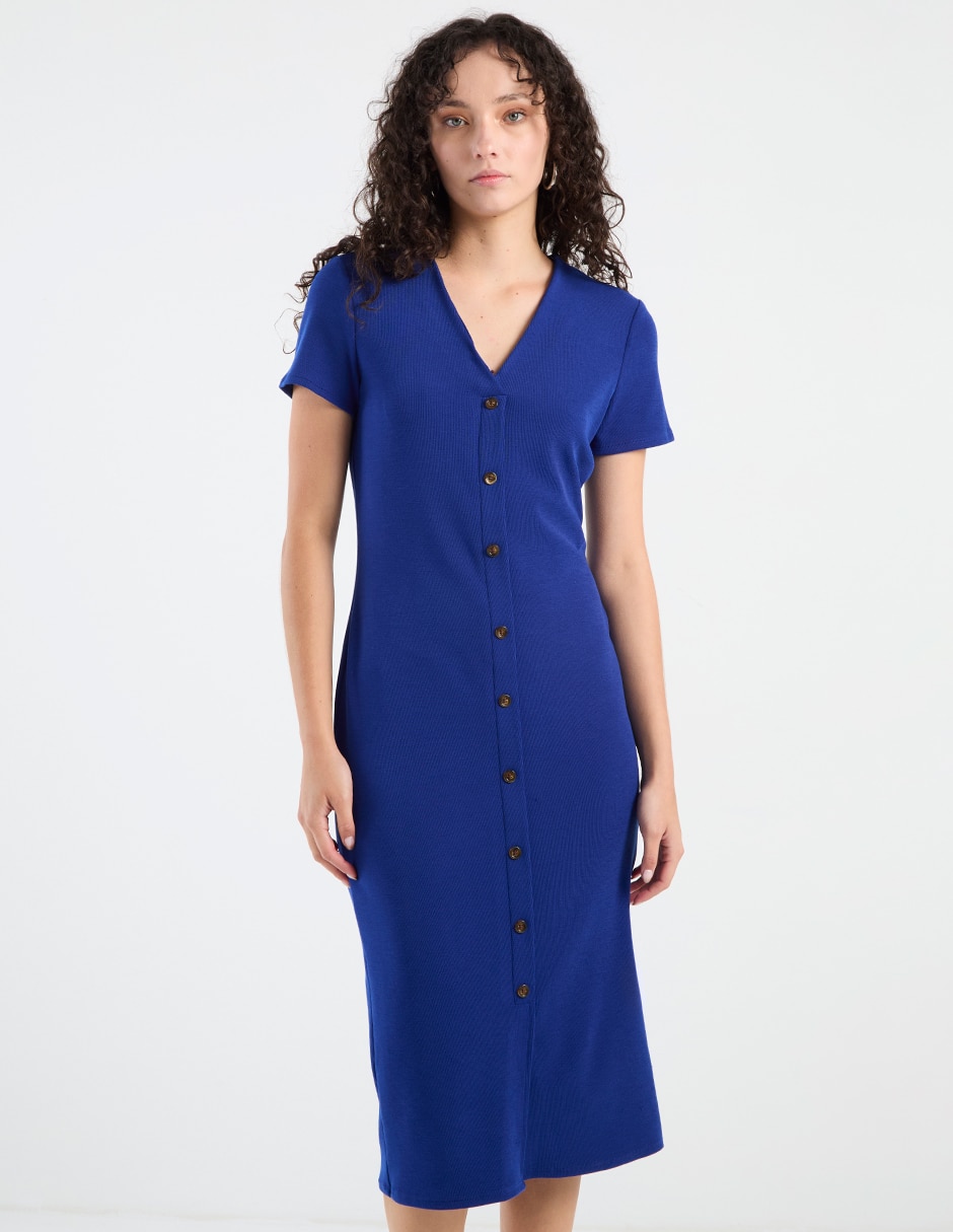 Vestido midi casual para mujer 1