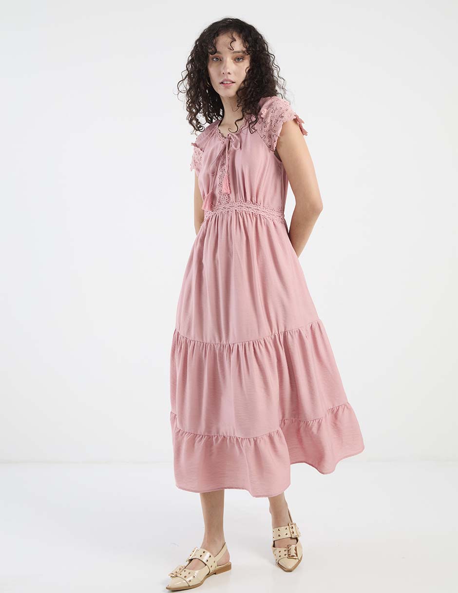 Vestido crop casual para mujer 8