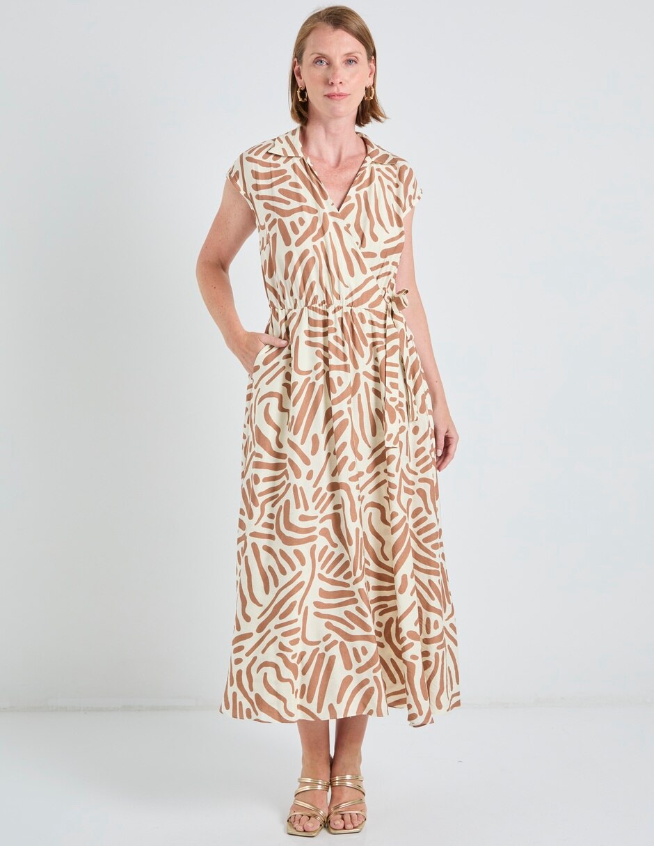 Vestido 3/4 casual para mujer 3