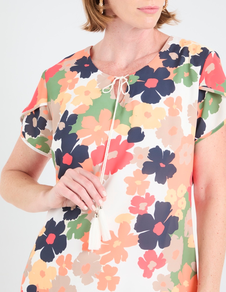 Vestido arriba de la rodilla casual para mujer 5
