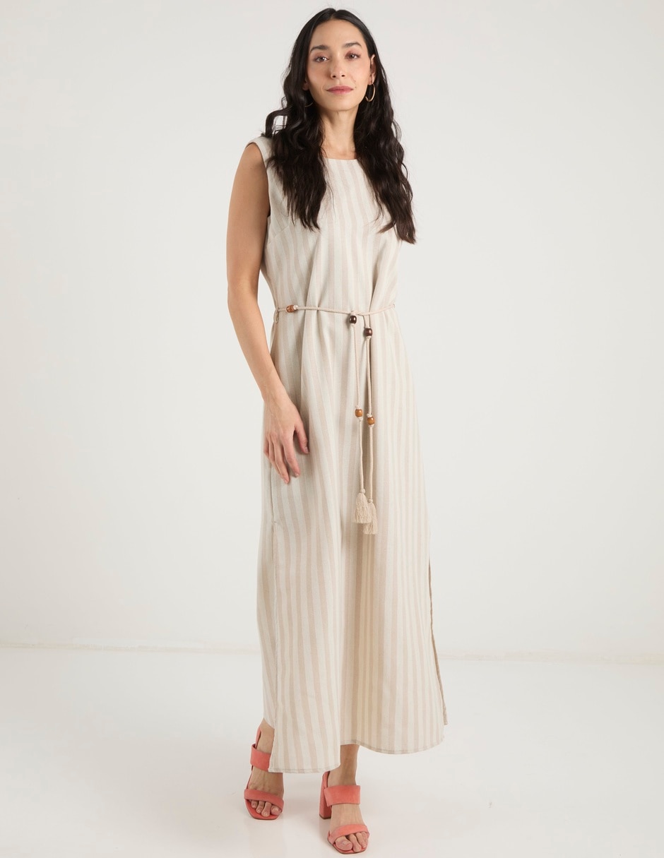 Vestido maxi casual Toscano para mujer