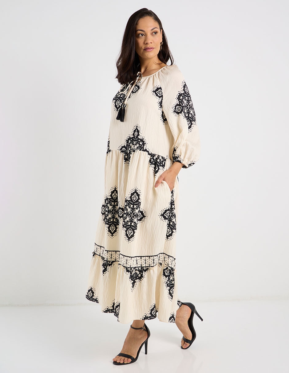 Vestido largo casual para mujer 7