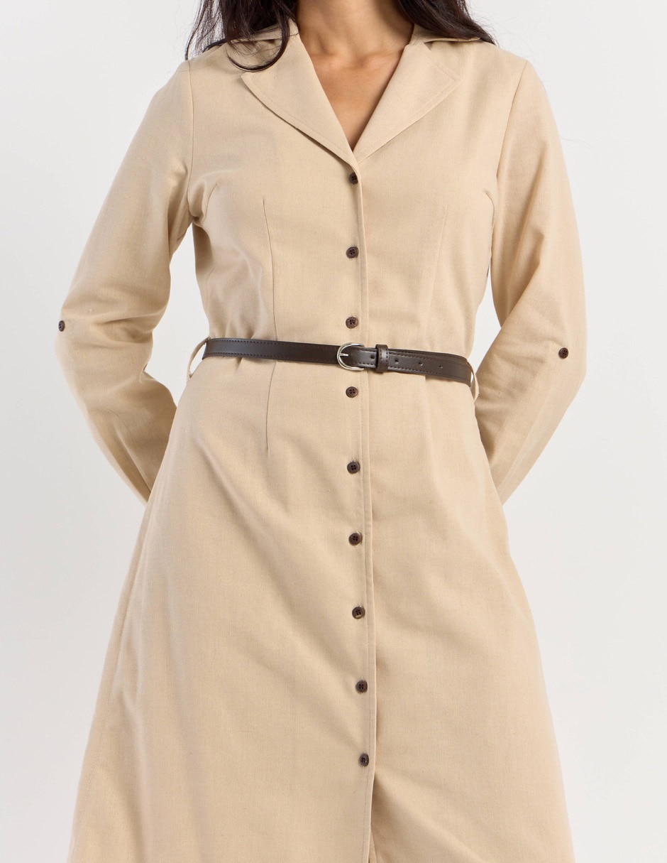 Vestido camisero