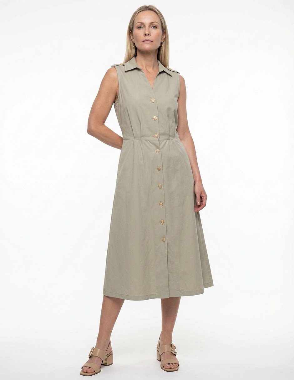 Vestido midi casual para mujer 1