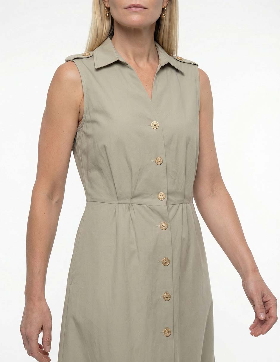 Vestido midi casual para mujer 8