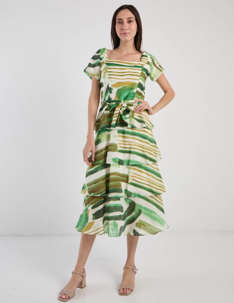 Vestido midi casual para mujer 1