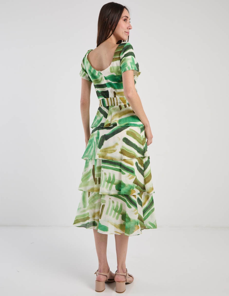 Vestido midi casual para mujer 11