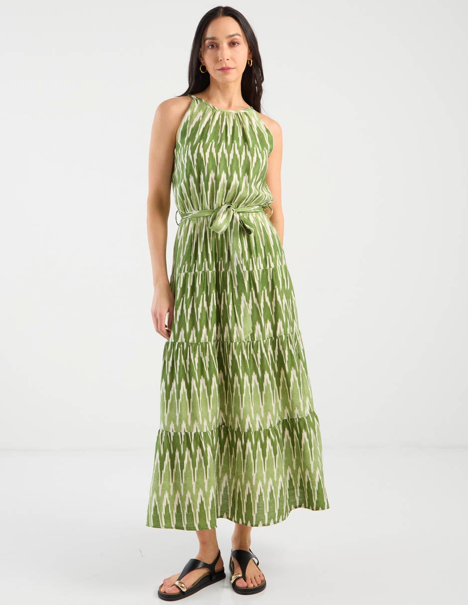 Vestido largo casual para mujer 8