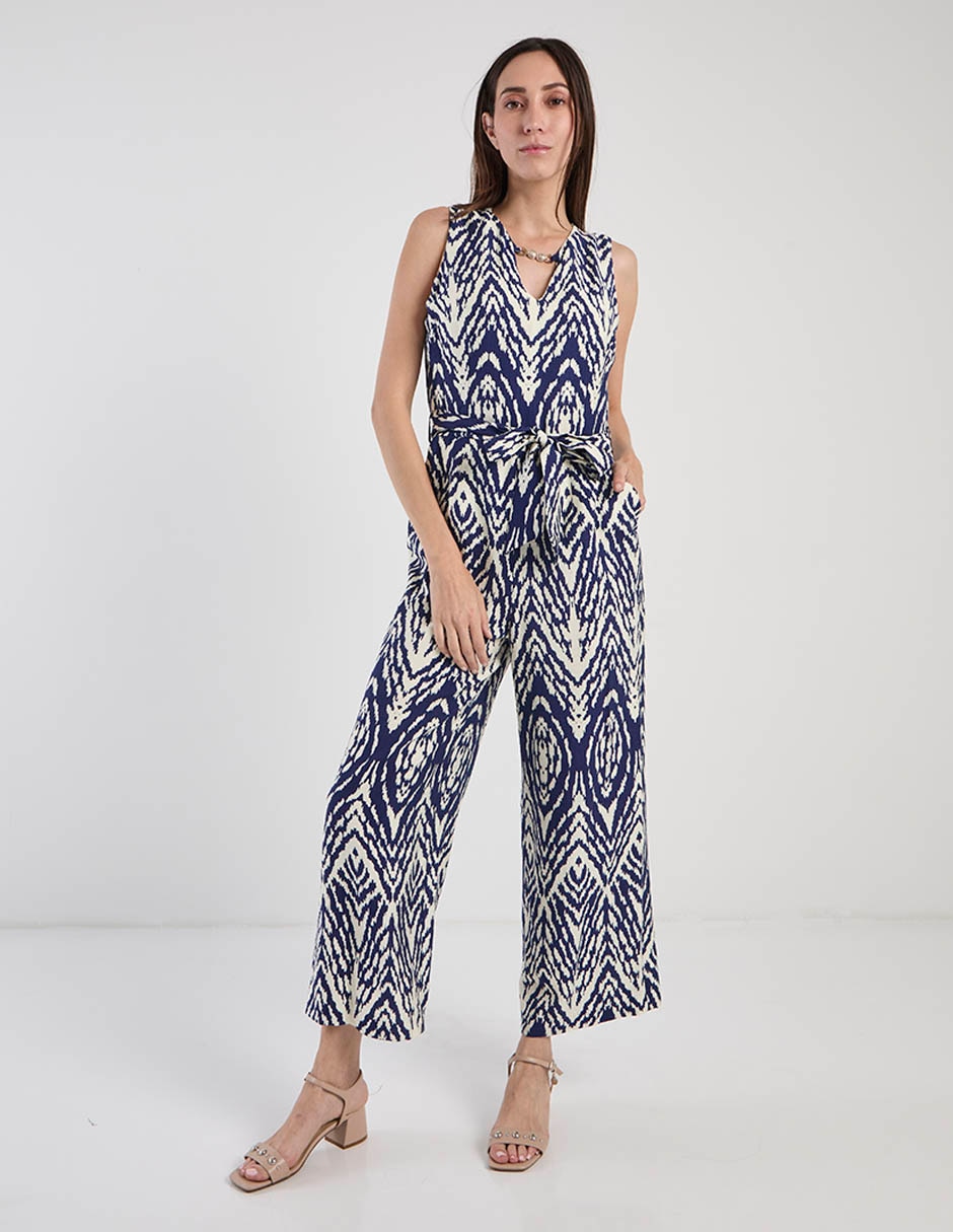 Jumpsuit estampado étnico para mujer 7
