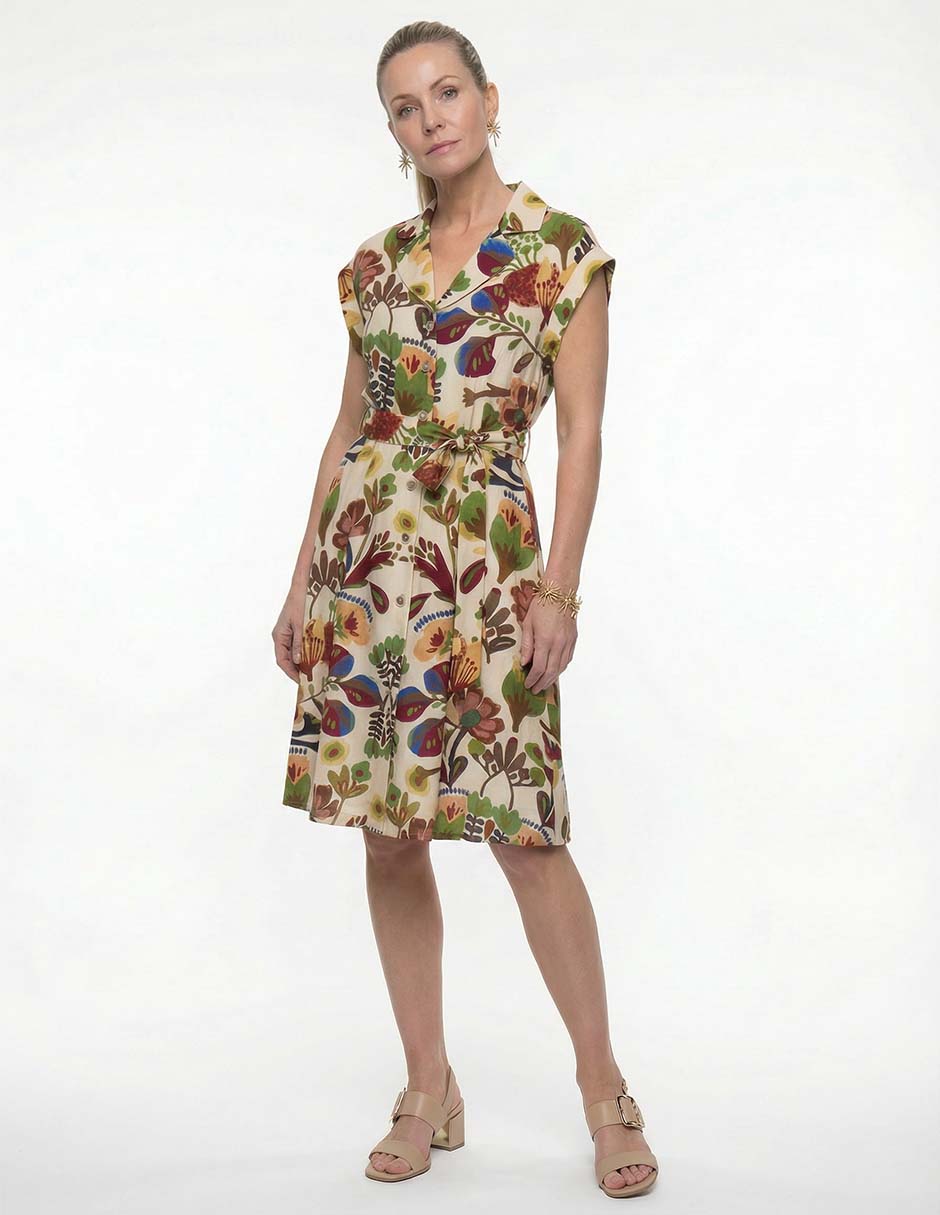 Vestido midi casual para mujer 1