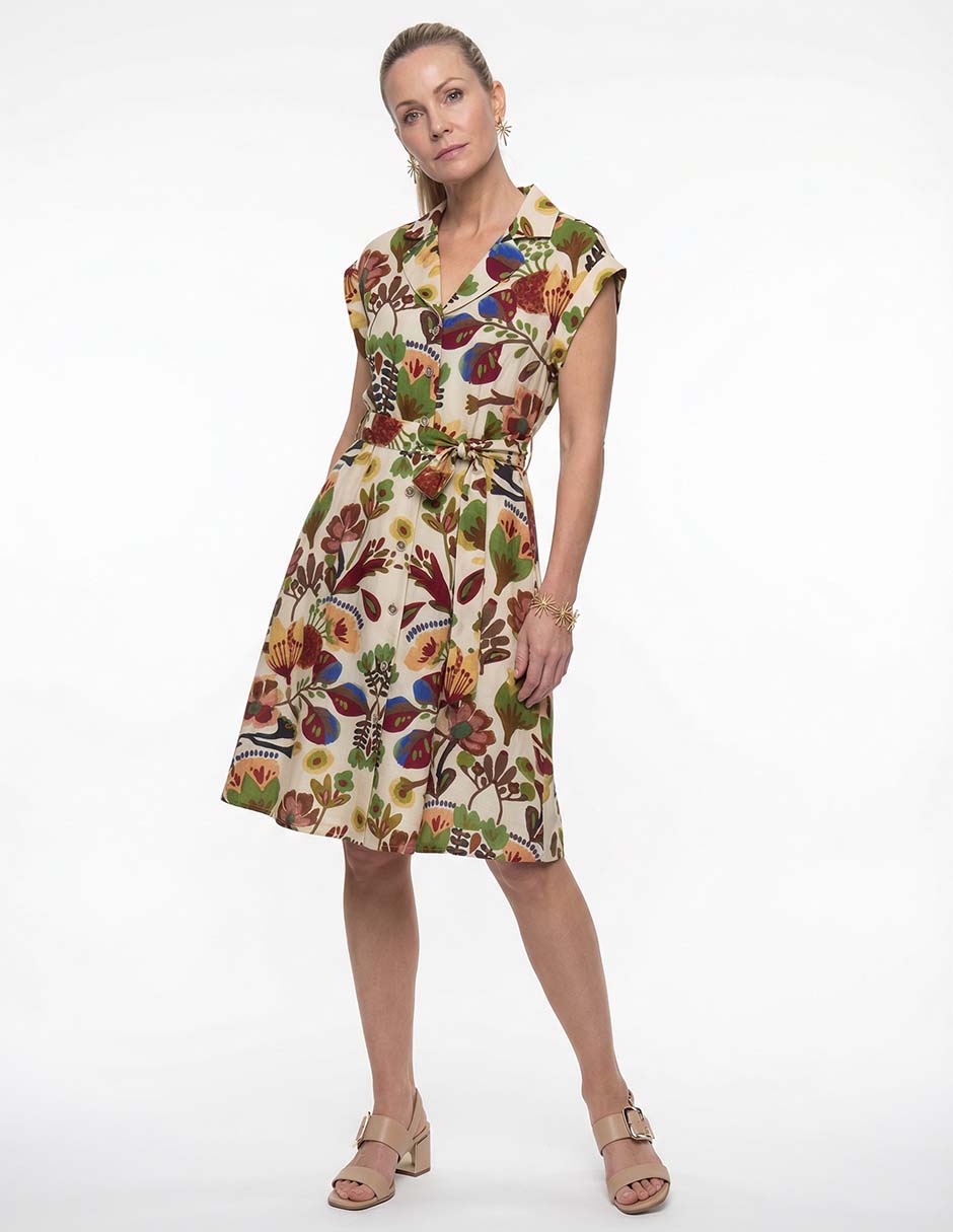 Vestido midi casual para mujer 8