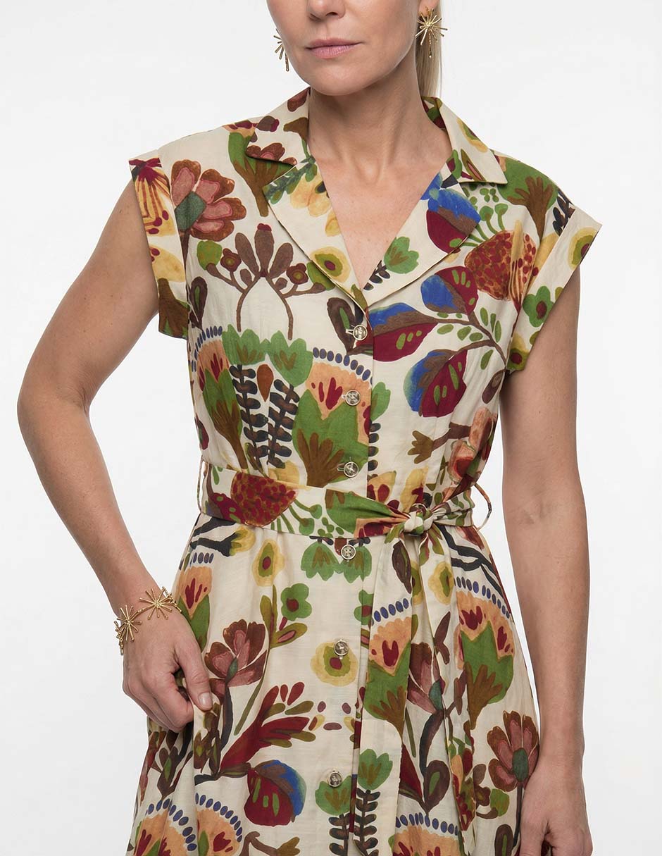 Vestido midi casual para mujer 9