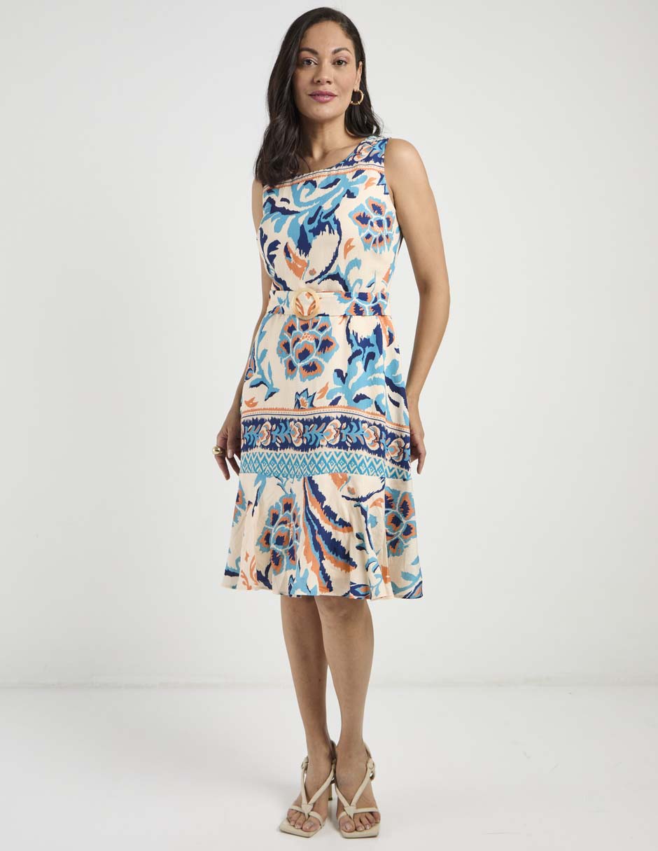Vestido midi casual para mujer 7