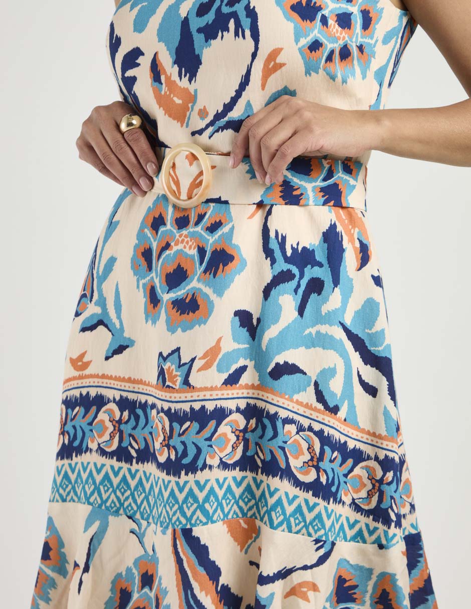 Vestido midi casual para mujer 10