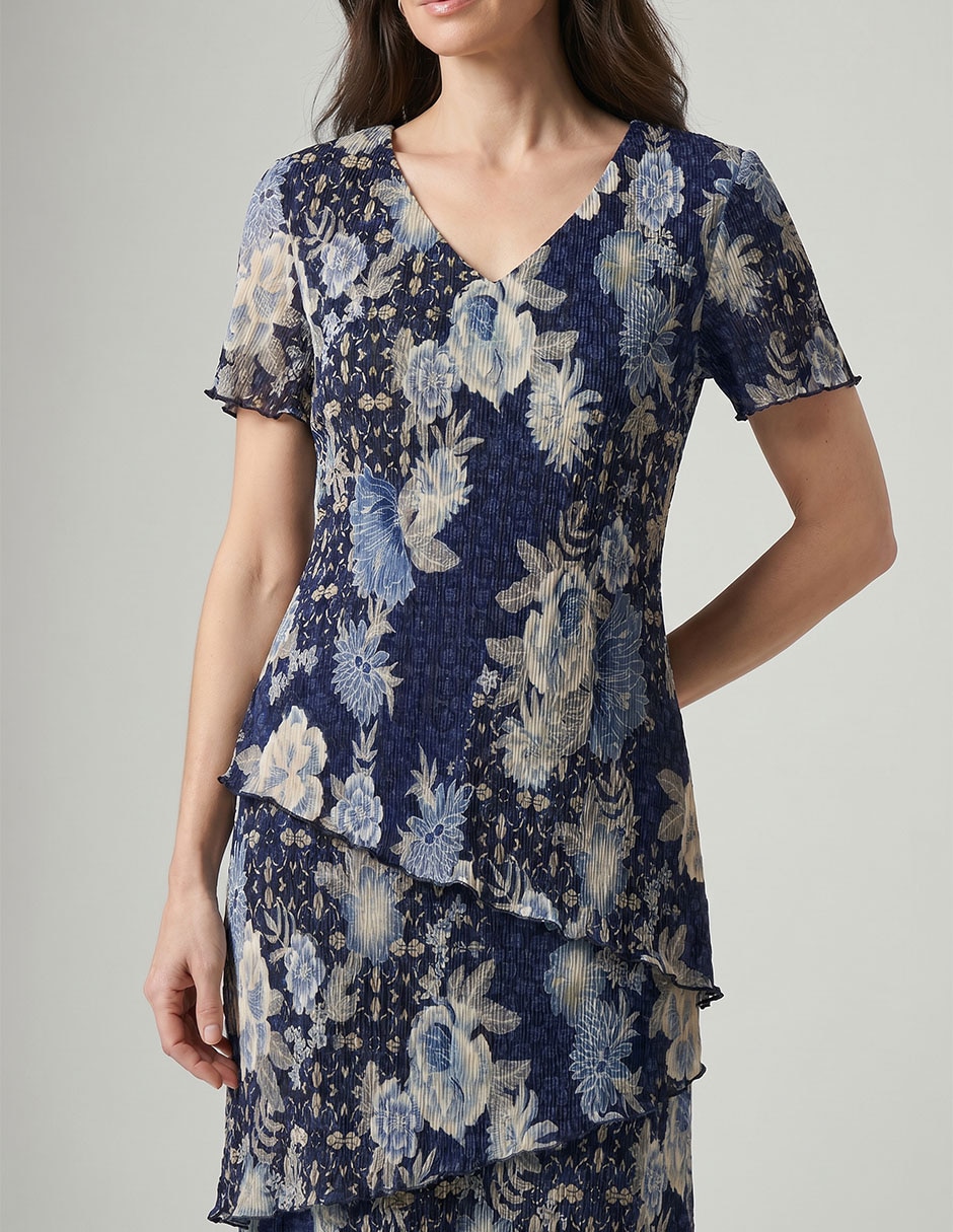 Vestido a la rodilla casual para mujer 3